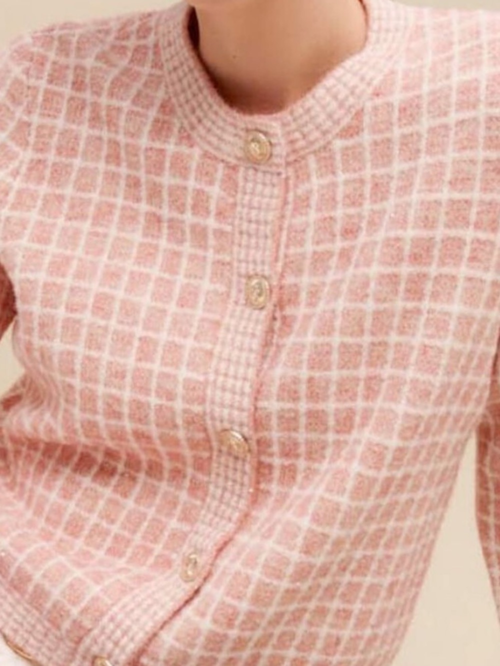 Maje tweed-Knit style cardigan - Picture 2 of 5
